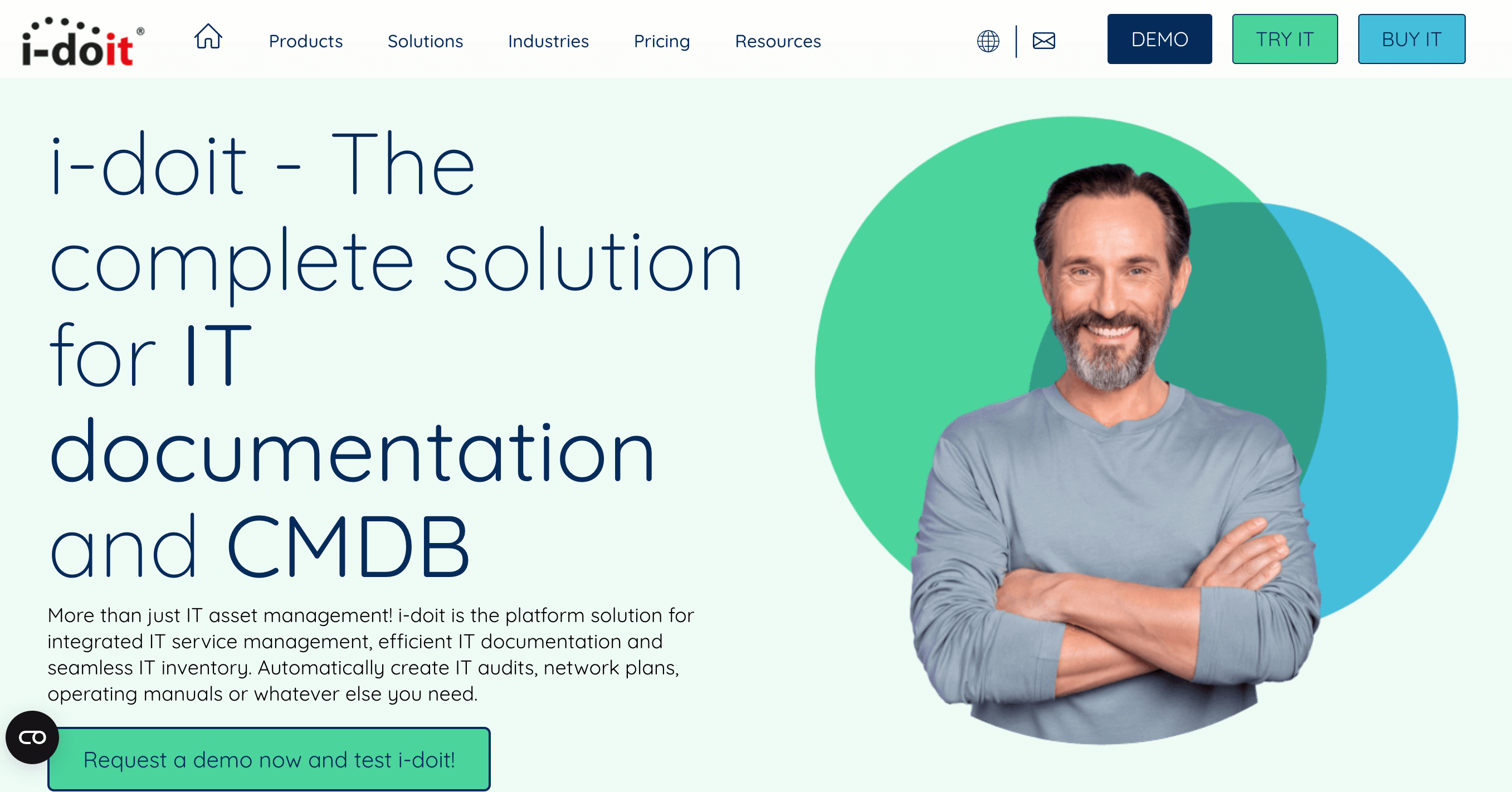 new i-doit.com website homepage image